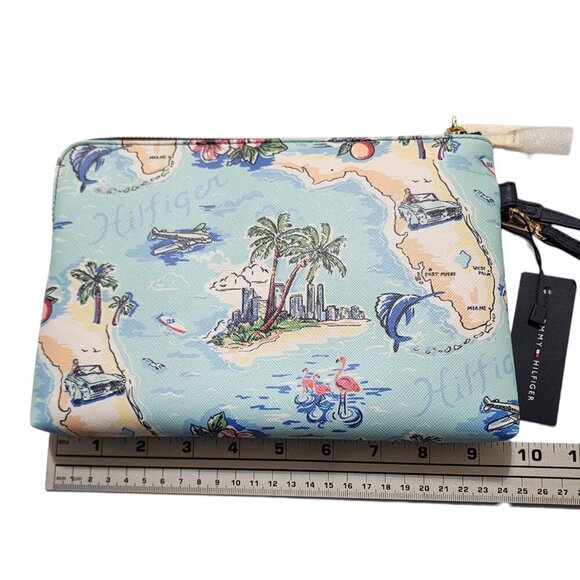 Tommy Hilfiger Women's Wallet Wristlet Florida Pouch 9x6 - Picture 3 of 6